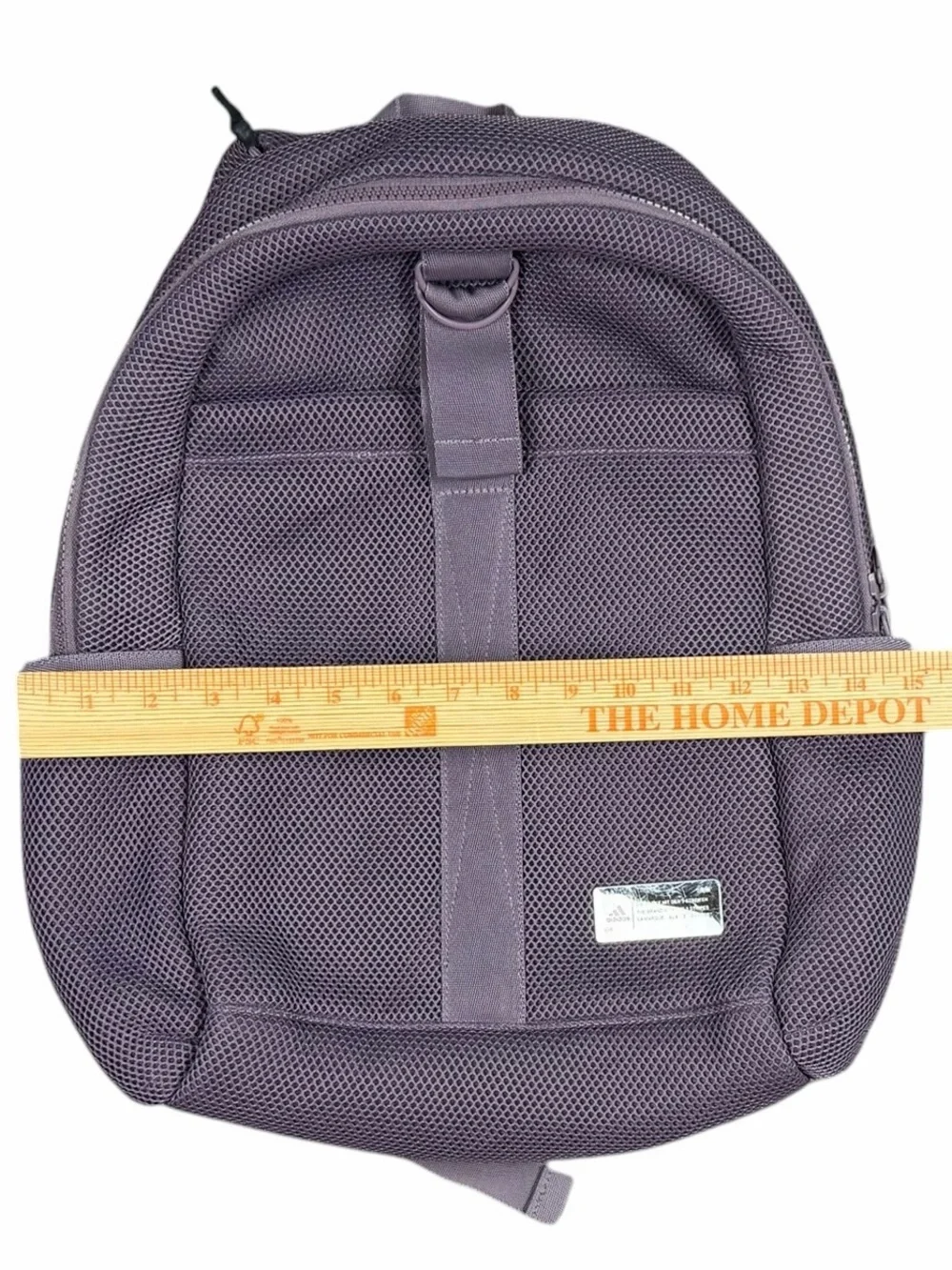Adidas Women’s Purple VFA II Legacy Mesh Zip Pocket One Size Backpack